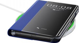 Hurtel New Sleep Case pokrowiec etui z klapką z funkcją podstawki Huawei P30 niebieski 6