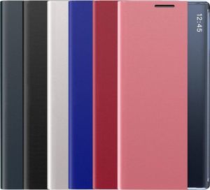 Hurtel New Sleep Case pokrowiec etui z klapką z funkcją podstawki Samsung Galaxy Note 10 Lite czarny 11