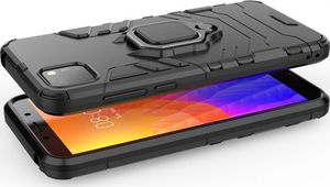 Hurtel Ring Armor pancerne hybrydowe etui pokrowiec + magnetyczny uchwyt Huawei Y5p czarny 19