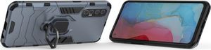 Hurtel Ring Armor pancerne hybrydowe etui pokrowiec + magnetyczny uchwyt Oppo Reno3 Pro niebieski 25