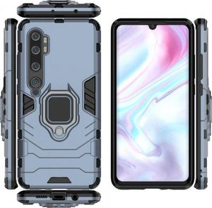 Hurtel Ring Armor pancerne hybrydowe etui pokrowiec + magnetyczny uchwyt Xiaomi Mi Note 10 / Mi Note 10 Pro / Mi CC9 Pro niebieski 12