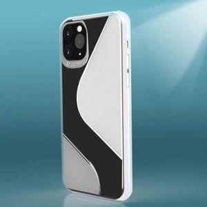 Hurtel S-Case elastyczne etui pokrowiec Huawei P40 Lite E przezroczysty 20