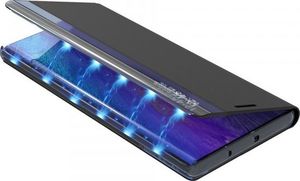 Hurtel Sleep Case pokrowiec etui z klapką typu Smart Cover Samsung Galaxy Note 20 niebieski 6