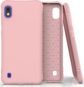 Hurtel Soft Color Case elastyczne żelowe etui do Samsung Galaxy A10 różowy 1