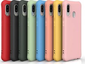 Hurtel Soft Color Case elastyczne żelowe etui do Samsung Galaxy A20e czarny 6