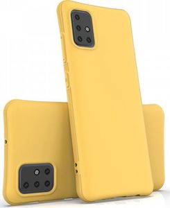 Hurtel Soft Color Case elastyczne żelowe etui do Samsung Galaxy A51 różowy 5