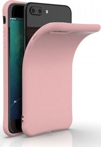 Hurtel Soft Color Case elastyczne żelowe etui do iPhone 8 Plus / iPhone 7 Plus czerwony 5