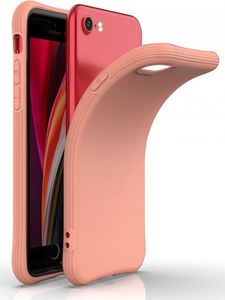 Hurtel Soft Color Case elastyczne żelowe etui do iPhone SE 2020 / iPhone 8 / iPhone 7 pomarańczowy 2