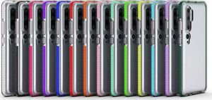 Hurtel Spring Case pokrowiec żelowe etui z kolorową ramką do Xiaomi Mi Note 10 / Mi Note 10 Pro / Mi CC9 Pro czarny 10