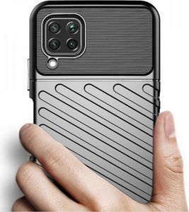 Hurtel Thunder Case elastyczne pancerne etui pokrowiec Huawei P40 Lite czarny 8