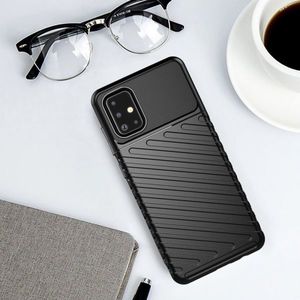 Hurtel Thunder Case elastyczne pancerne etui pokrowiec Samsung Galaxy A21S niebieski 11