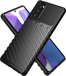 Hurtel Thunder Case elastyczne pancerne etui pokrowiec Samsung Galaxy Note 20 czarny 13
