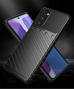 Hurtel Thunder Case elastyczne pancerne etui pokrowiec Samsung Galaxy Note 20 czarny 2