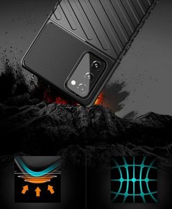 Hurtel Thunder Case elastyczne pancerne etui pokrowiec Samsung Galaxy Note 20 czarny 5