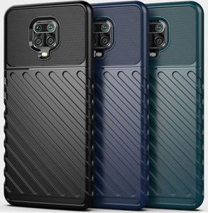 Hurtel Thunder Case elastyczne pancerne etui pokrowiec Xiaomi Redmi Note 9 Pro / Redmi Note 9S zielony 8