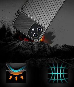 Hurtel Thunder Case elastyczne pancerne etui pokrowiec iPhone 12 5,4'' czarny 5