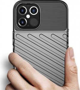 Hurtel Thunder Case elastyczne pancerne etui pokrowiec iPhone 12 6,7'' niebieski 3