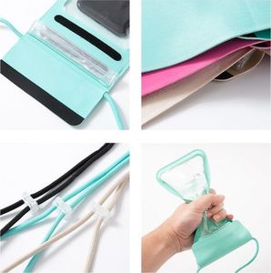 Hurtel Uniwersalny wodoodporny pokrowiec wodoodporne etui na telefon (max 6,6'') na basen nad wodę czarny 10