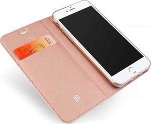Dux Ducis DUX DUCIS Skin Pro kabura etui pokrowiec z klapką iPhone SE 2020 / iPhone 8 / iPhone 7 różowy 4