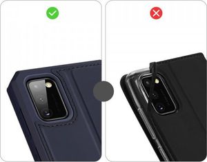 Dux Ducis DUX DUCIS Skin X kabura etui pokrowiec z klapką Samsung Galaxy A41 niebieski 10