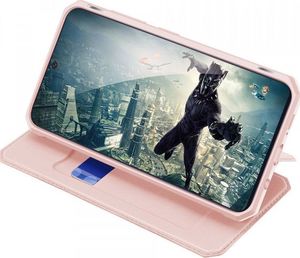 Dux Ducis DUX DUCIS Skin X kabura etui pokrowiec z klapką Samsung Galaxy A71 5G różowy 5