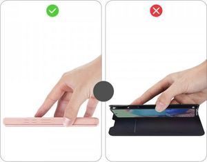 Dux Ducis DUX DUCIS Skin X kabura etui pokrowiec z klapką Samsung Galaxy A71 5G różowy 10