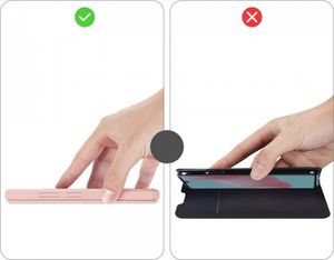 Dux Ducis DUX DUCIS Skin X kabura etui pokrowiec z klapką Samsung Galaxy A41 różowy 10