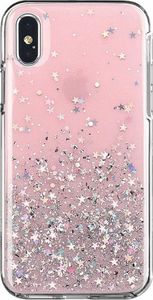 Wozinsky Wozinsky Star Glitter błyszczące etui pokrowiec z brokatem iPhone SE 2020 / iPhone 8 / iPhone 7 różowy 1