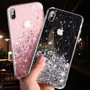 Wozinsky Wozinsky Star Glitter błyszczące etui pokrowiec z brokatem iPhone SE 2020 / iPhone 8 / iPhone 7 różowy 66