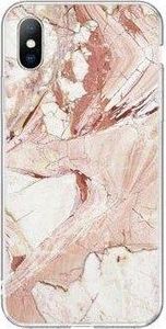 Wozinsky Wozinsky Marble żelowe etui pokrowiec marmur iPhone 12 5,4'' różowy 2