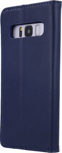 Pokrowiec skórzany Smart Pro do Samsung A21S granatowy 4