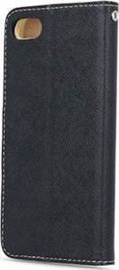 Pokrowiec Smart Fancy do Huawei P40 Lite czarno-złoty 2