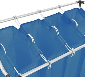 Kosz na pranie vidaXL niebieski (288332) 4