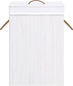 Kosz na pranie vidaXL biały (320751) 4