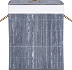 Kosz na pranie vidaXL 83L szary (320756) 4