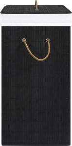 Kosz na pranie vidaXL czarny (320757) 5