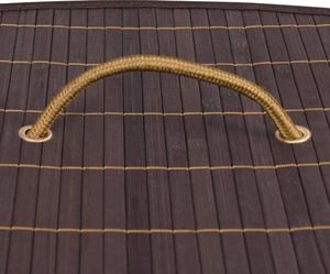 Kosz na pranie vidaXL 60L brązowy (320760) 7