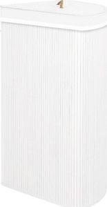 Kosz na pranie vidaXL 60L biały (320763) 5