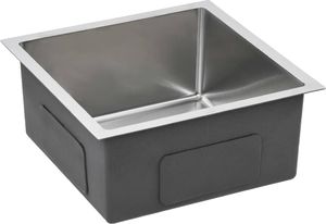 Zlewozmywak vidaXL Ręcznie robiony  kuchenny z sitkiem, stal nierdzewna 4