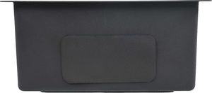 Zlewozmywak vidaXL Ręcznie robiony  kuchenny z sitkiem, stal nierdzewna 5