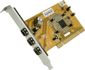 Kontroler Dawicontrol PCI - 4x FireWire 400 (DC-1394) 1
