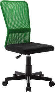Krzesło biurowe vidaXL Czarno-zielone 1