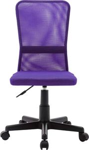 Krzesło biurowe vidaXL Fioletowe 2