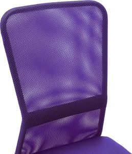 Krzesło biurowe vidaXL Fioletowe 5