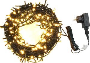 Dekoracja świąteczna vidaXL Sznur 2000 lampek LED, do wewnątrz i na zewnątrz, 200 m, IP44 1