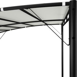 vidaXL Zadaszenie ogrodowe, 3 x 3 x 2,25 m, kremowe 5