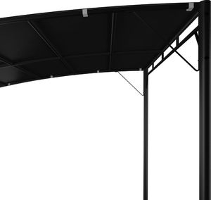 vidaXL Zadaszenie ogrodowe, 3 x 3 x 2,25 m, antracytowe 5