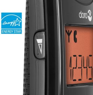 Telefon stacjonarny Doro Czarny 8