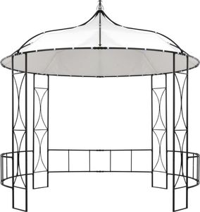 vidaXL Altana, 300 x 290 cm, biała, okrągła 2
