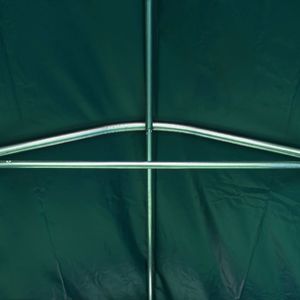 vidaXL Namiot garażowy z PVC, 1,6 x 2,4 m, zielony 3